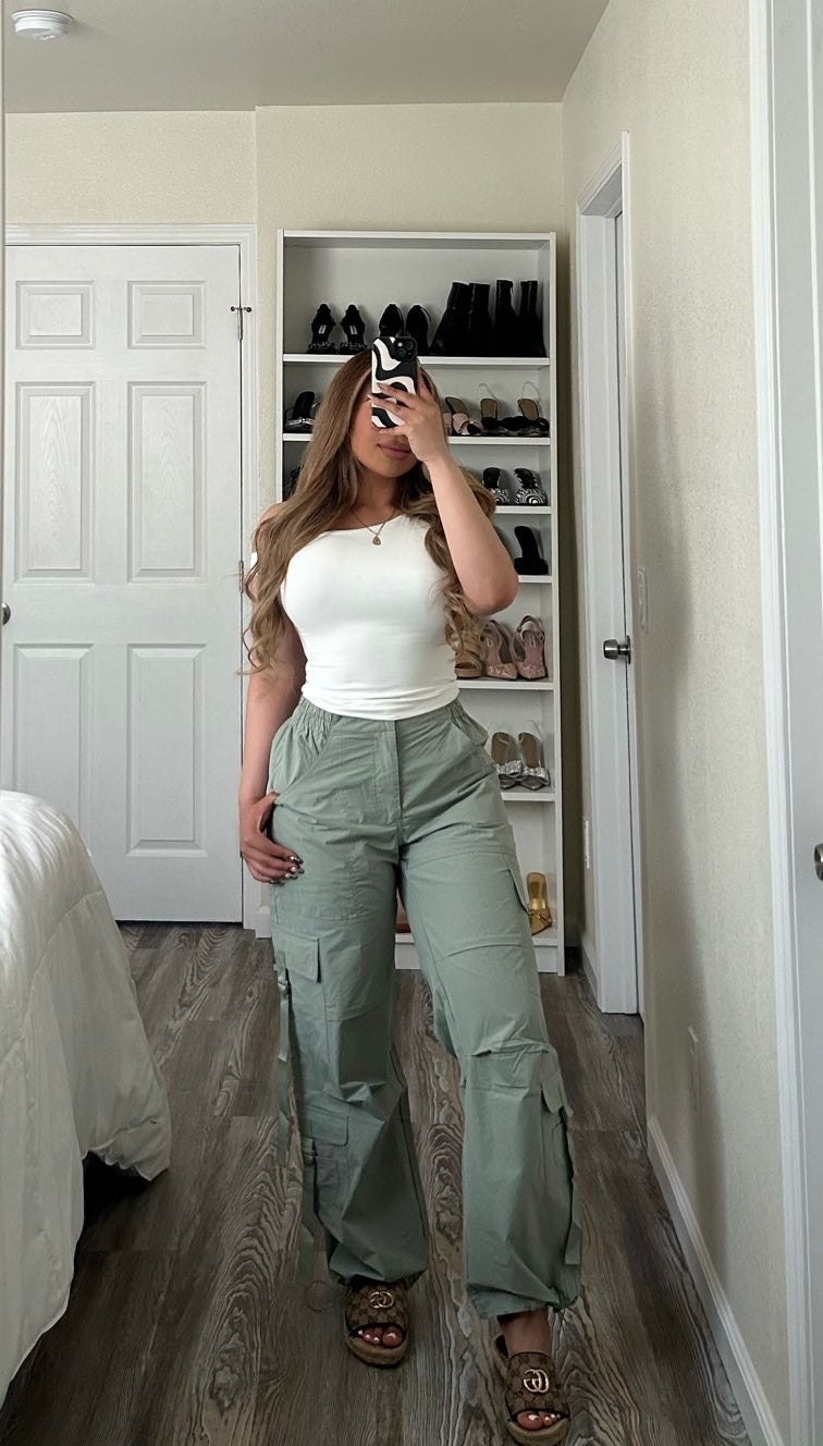 Crystal cargo pants