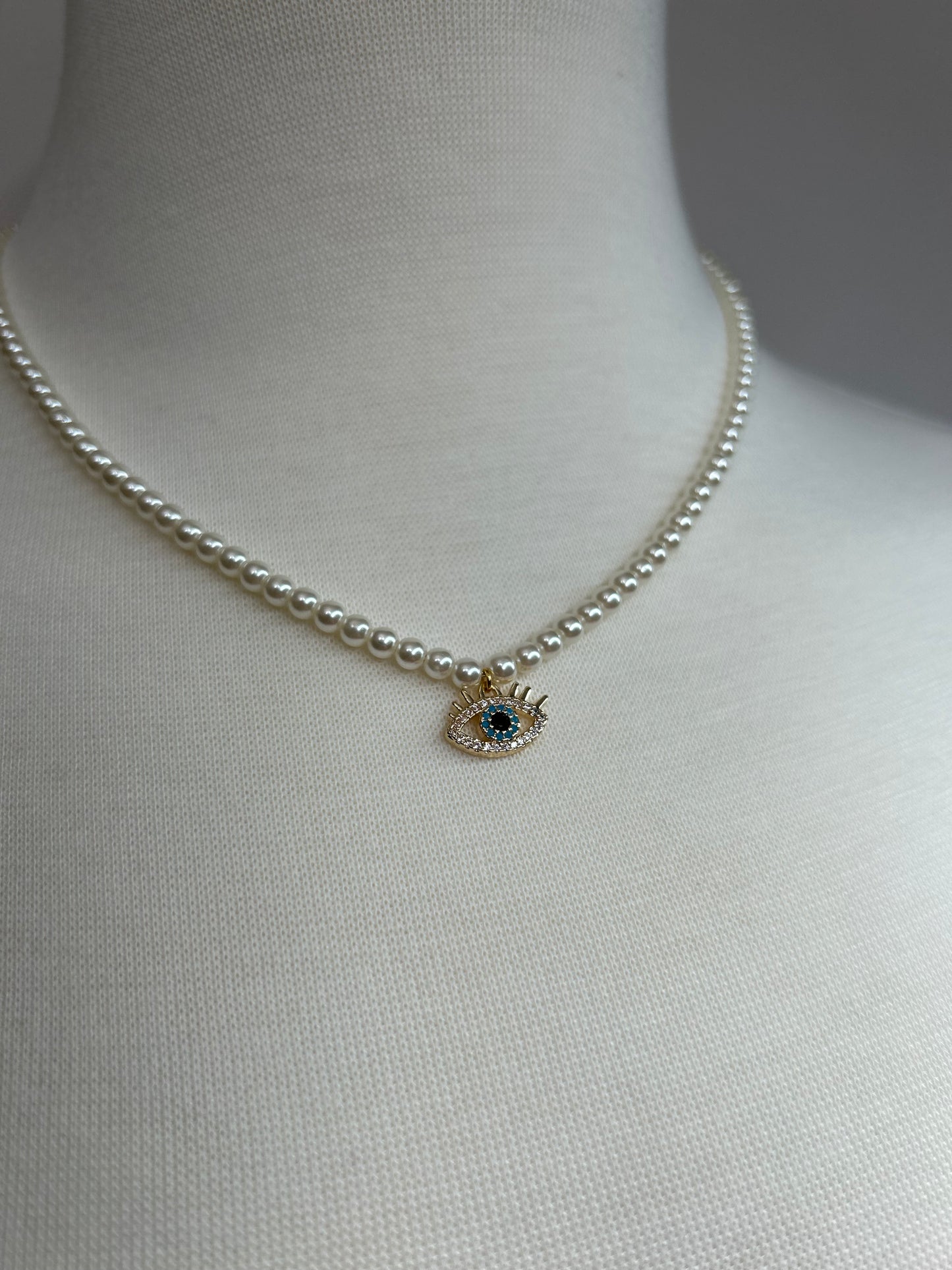 Evil eye necklace
