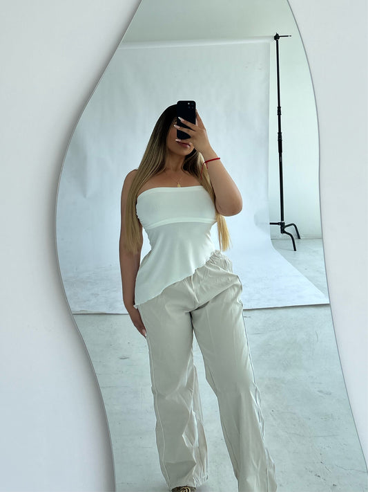 Elle top (Off white)